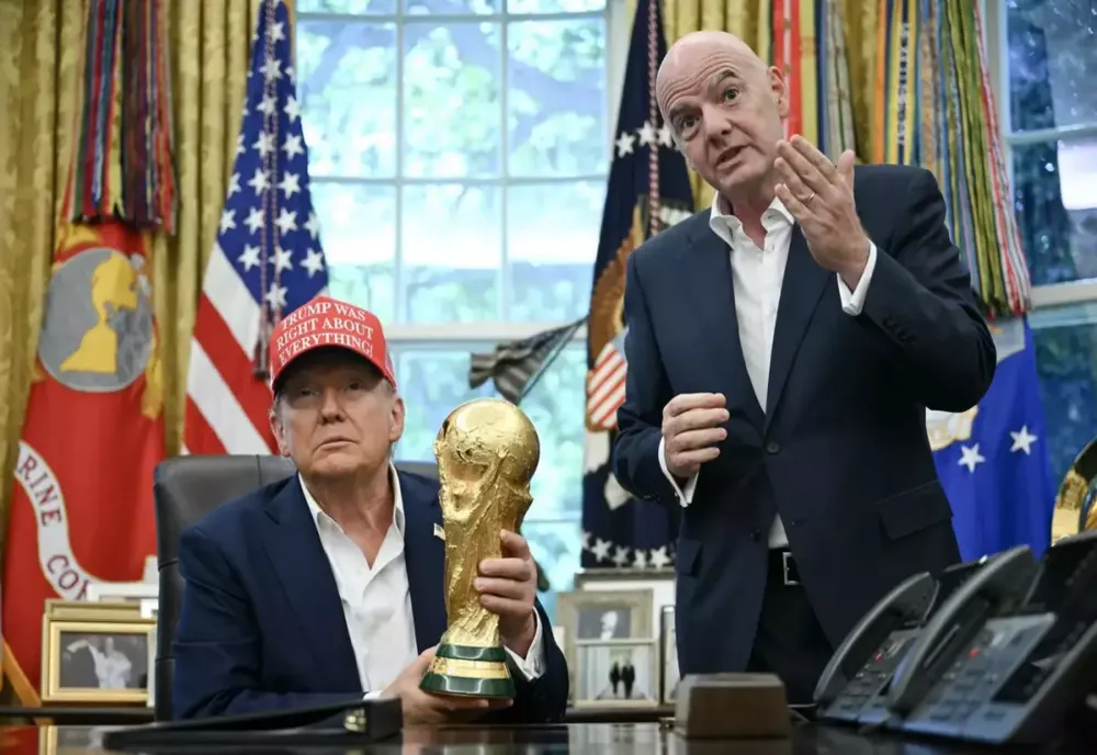 Donald Trump îl apără pe Gianni Infantino: „FIFA ar face o greșeală teribilă dacă îl înlocuiește”