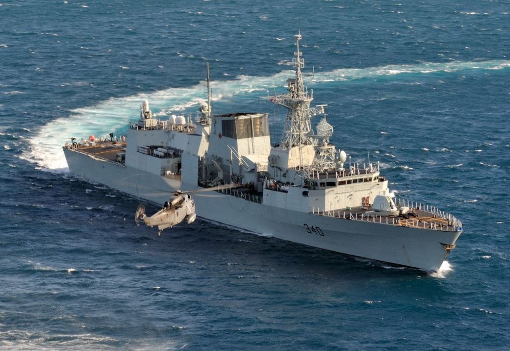 Canada a trimis două nave de război în Marea Baltică