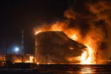 Atac asupra unui rezervor de benzină în Libia: 4,5 milioane de litri au luat foc. A fost declarată stare de urgență