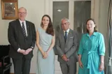 Ministrul Oana Țoiu a avut mai multe întâlniri cu comunitatea românească din Frankfurt, Bonn, Wiesbaden, Hessa