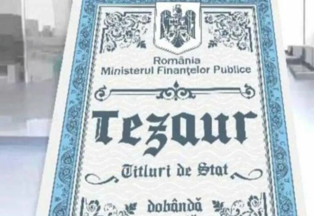 Românii pot cumpăra în octombrie-noiembrie titluri de stat Tezaur cu dobânzi care pot ajunge până la 7,25%