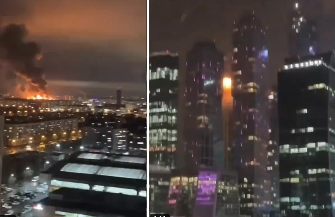 Imagini ale exploziilor de la Moscova 